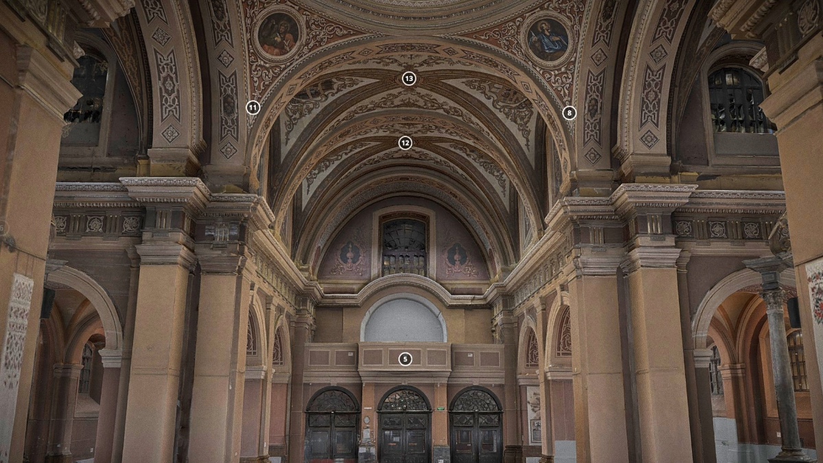 3D-модель костелу Пресвятої Діви Марії в Івано-Франківську