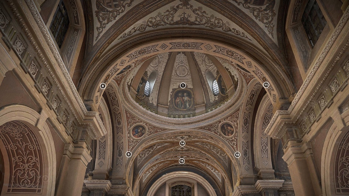 3D-модель костелу Пресвятої Діви Марії в Івано-Франківську