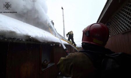 У селі Угринів на Івано-Франківщині горіло мотель-кафе