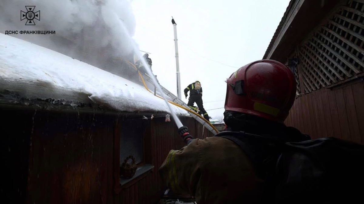 У селі Угринів на Івано-Франківщині горіло мотель-кафе
