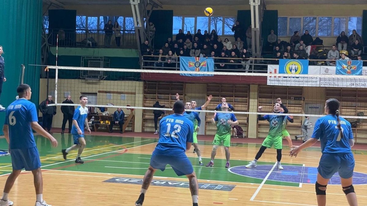На Прикарпатті відбувся турнір з волейболу серед військовослужбовців