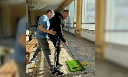 У Франківську ветеранів запрошують на заняття з адаптивного гольфу