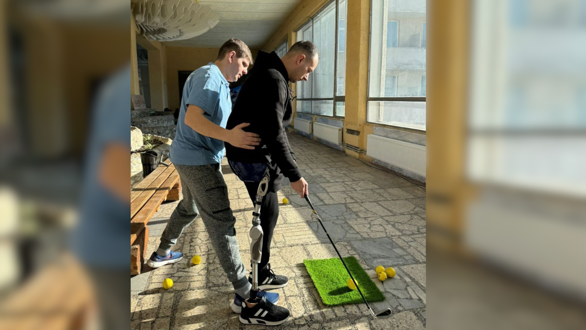 У Франківську ветеранів запрошують на заняття з адаптивного гольфу