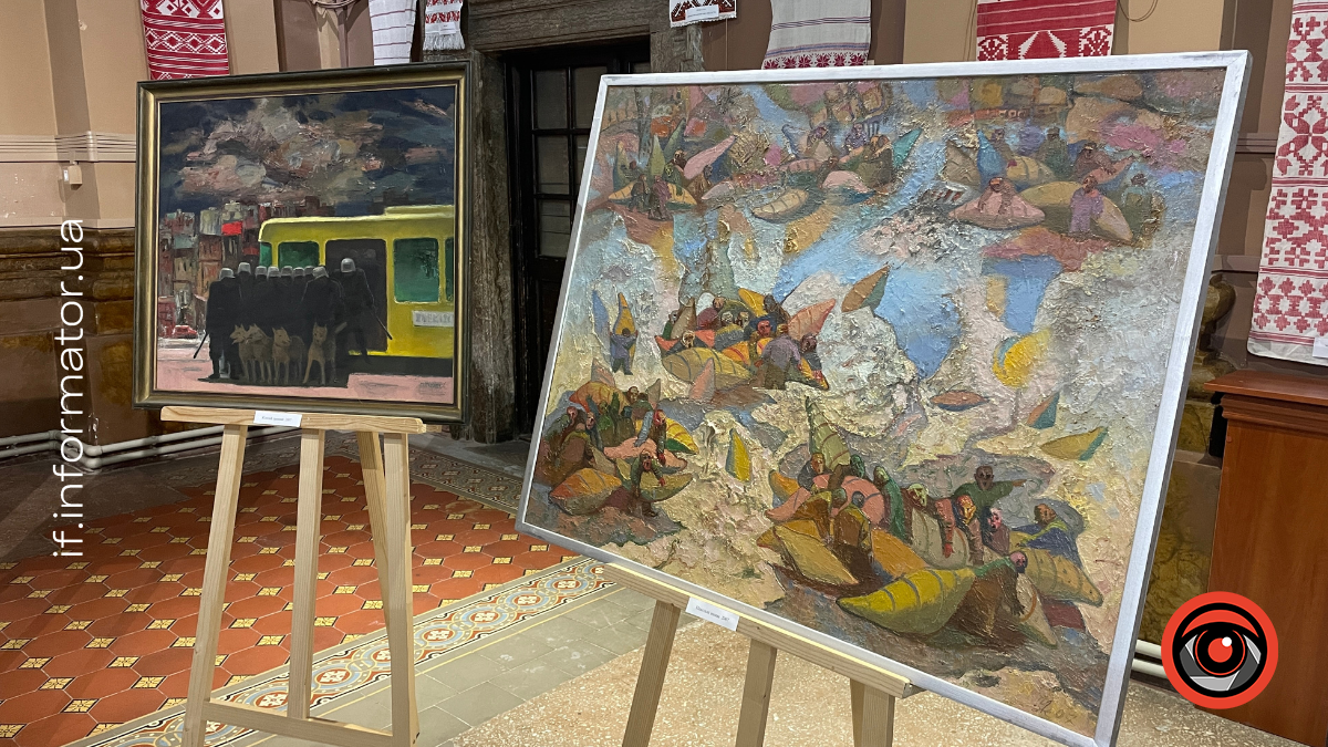 У Франківську відкрили виставку художніх робіт Миколи Жулінського