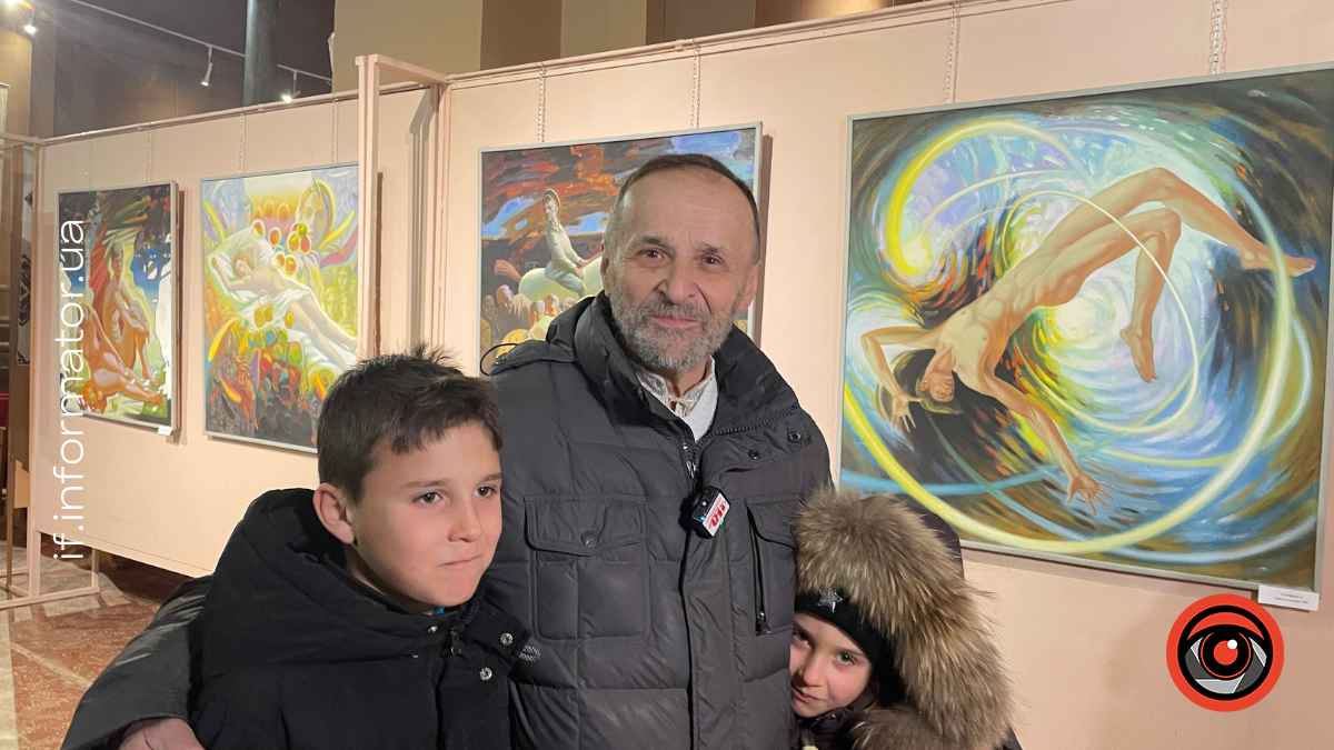 У Франківську відкрили виставку художніх робіт Миколи Жулінського