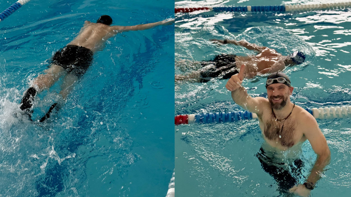 У Івано-Франківську розпочалась ініціатива з параплавання для ветеранів