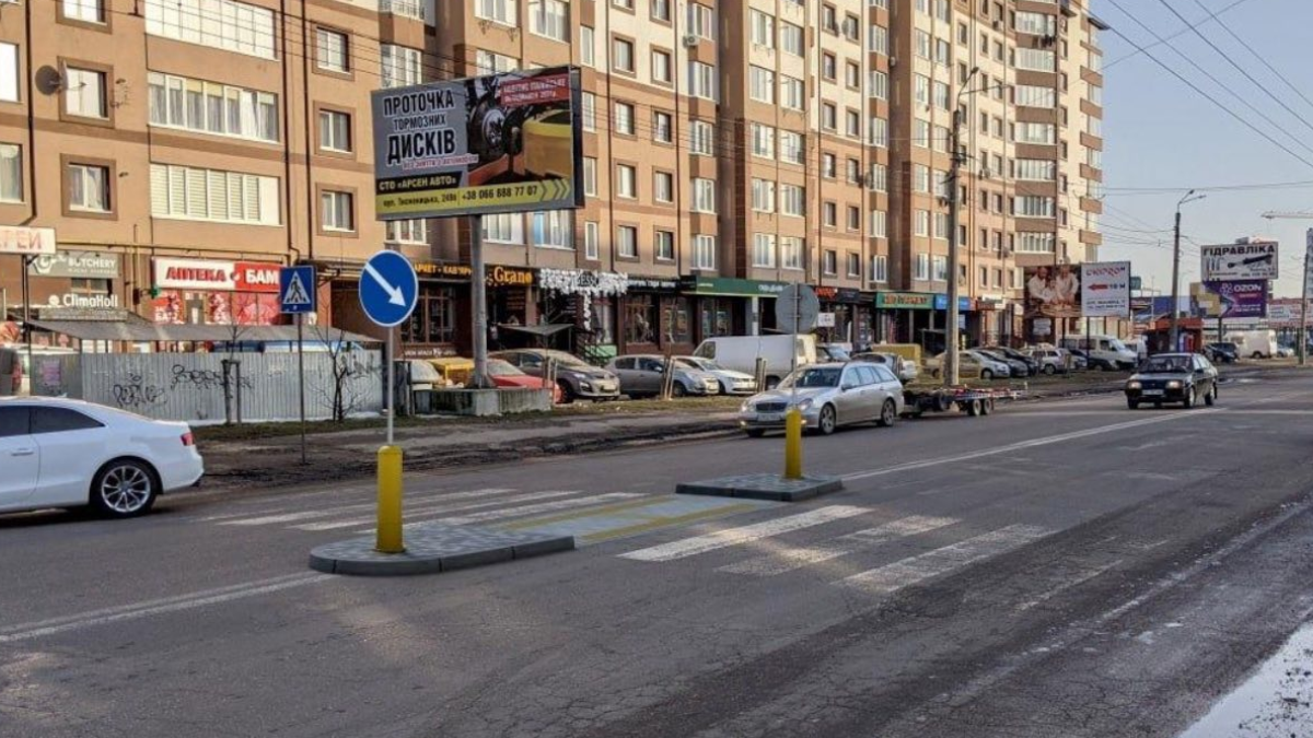 В Івано-Франківську облаштують ще п'ять острівців безпеки