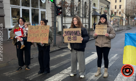 Акція-нагадування про хвилину мовчання