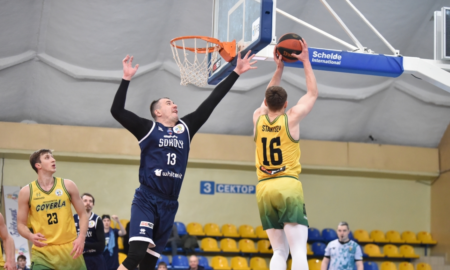 Франківські баскетболісти поступились «Харківським Соколам» з черговому матчі регулярного чемпіонату Суперліги GGBET