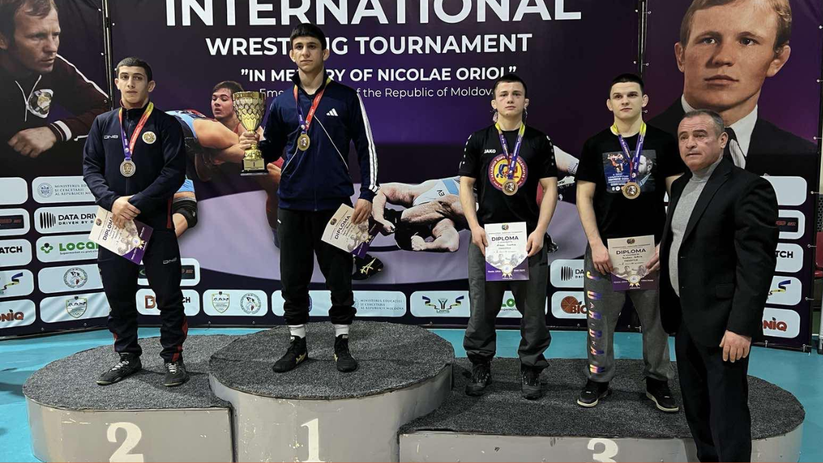 Борець з Прикарпаття став призером міжнародного турніру у Кишиневі