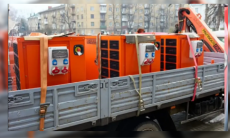 Івано-Франківськ отримав чотири промислові генератори від двох міст-побратимів