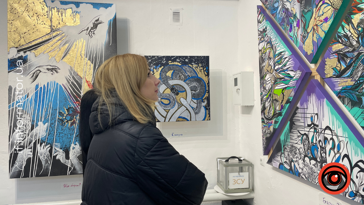 Виставка Ганни Козак "Сповідь А.В."в Івано-Франківську