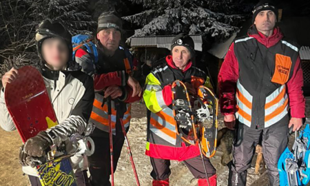 Прикарпатський сноубордист з’їхав з маршруту і заблукав на Драгобраті