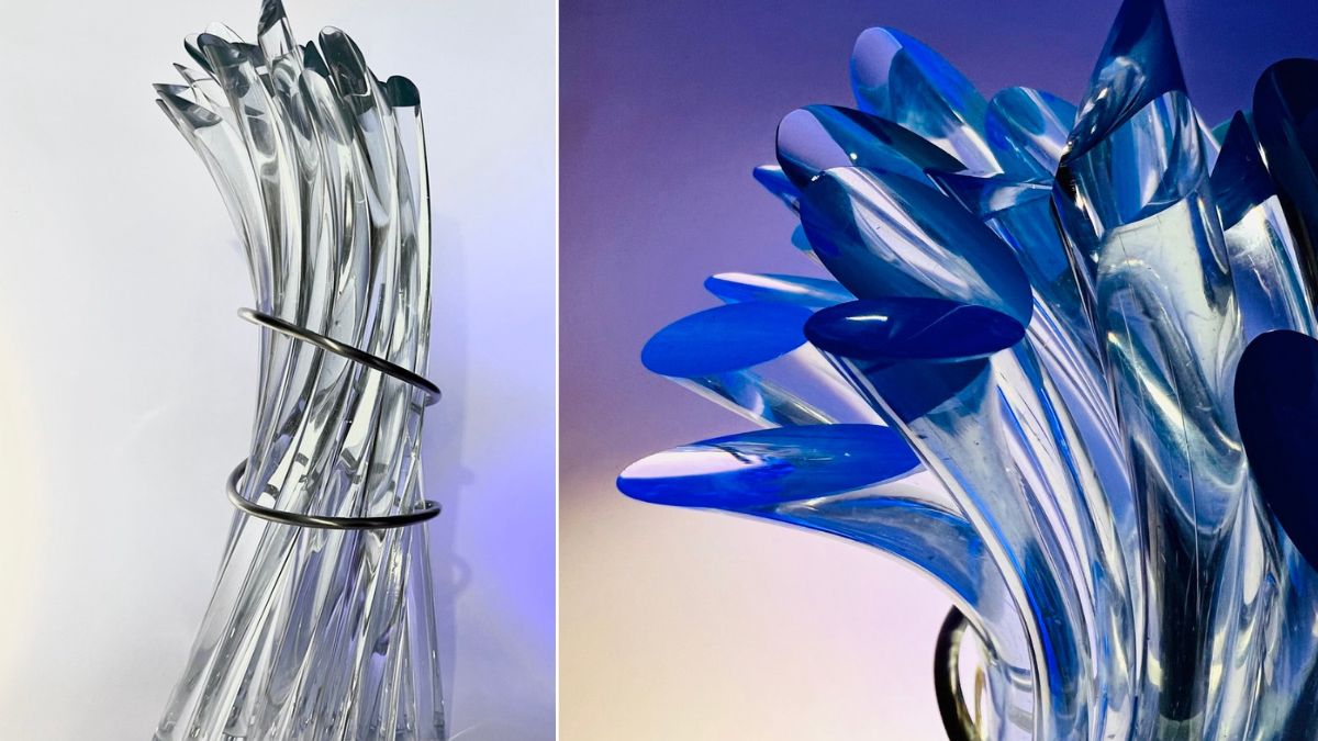 Скляні вироби Евеліни Тринцолин з Івано-Франківщини