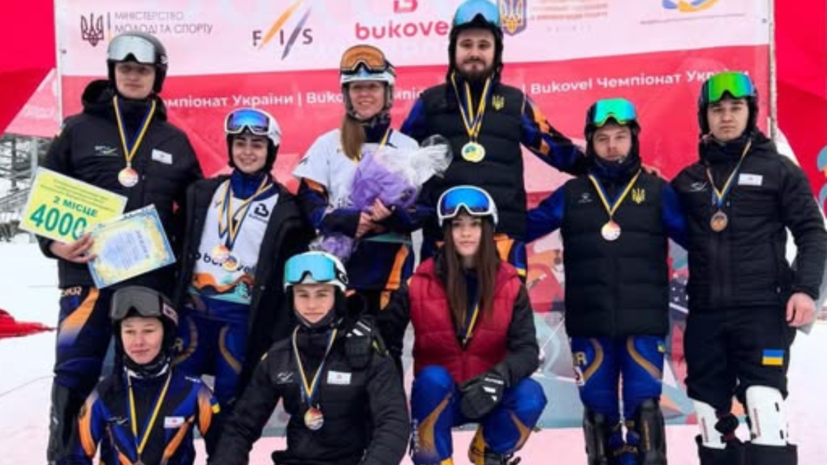Сноубордисти з Івано-Франківщини стали призерами відкритого чемпіонату України