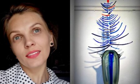 «Для мене скло — це не просто матеріал»: як роботи калуської мисткині здобули міжнародне визнання
