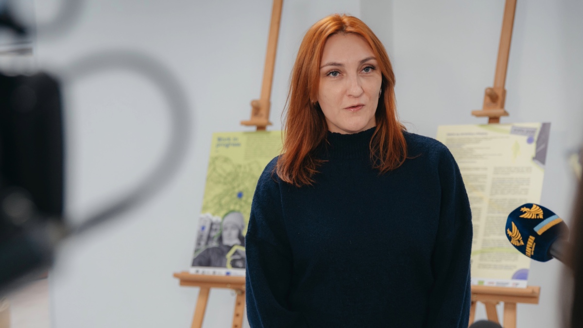 Аліна Чіркова. Автор: Антон Сорочак. Фото надали Програма промоції читання «Текстура»