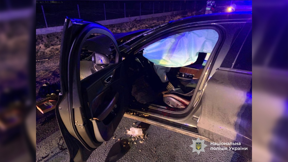 ДТП у Драгомирчанах на Івано-Франківщині 28 лютого. Фото: поліція Івано-Франківської області