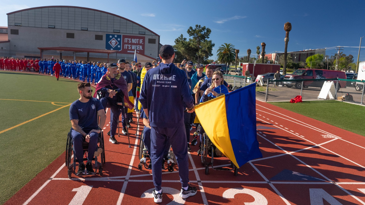 Прикарпатські ветерани у складі української збірної виступають на спортивних змаганнях у США