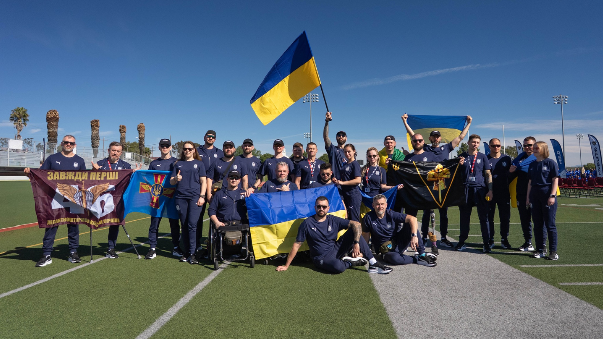 Прикарпатські ветерани у складі української збірної виступають на спортивних змаганнях у США