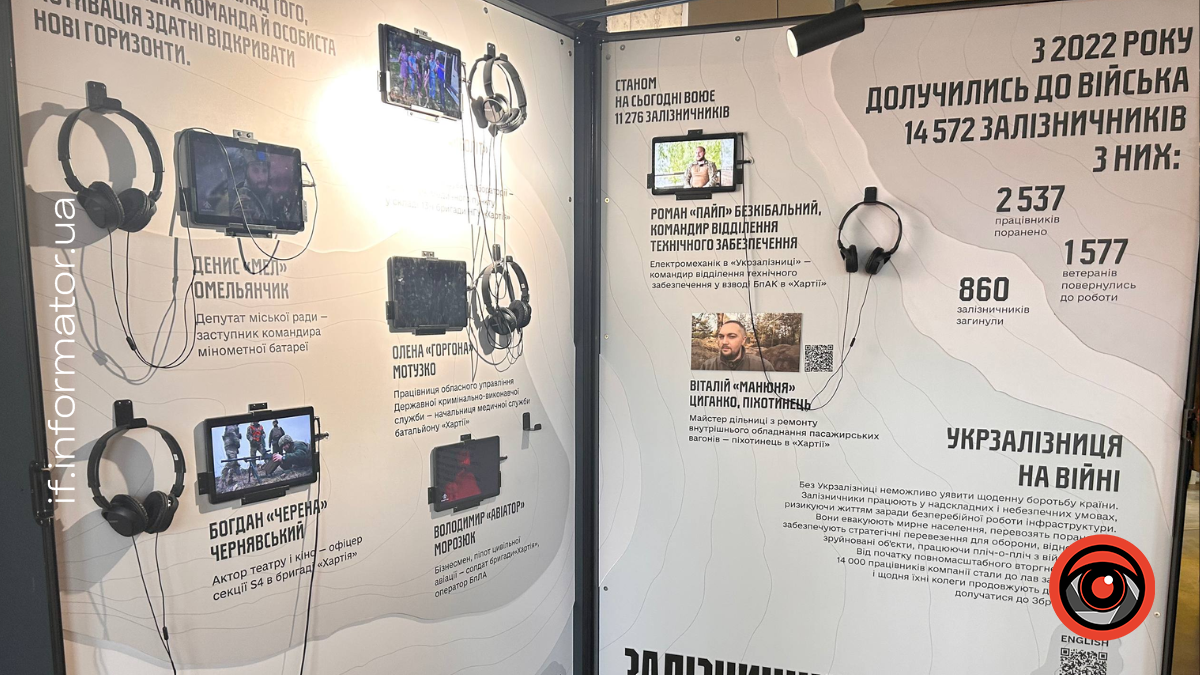 В Івано-Франківську відкрили інтерактивну виставку про бригаду НГУ «Хартія»