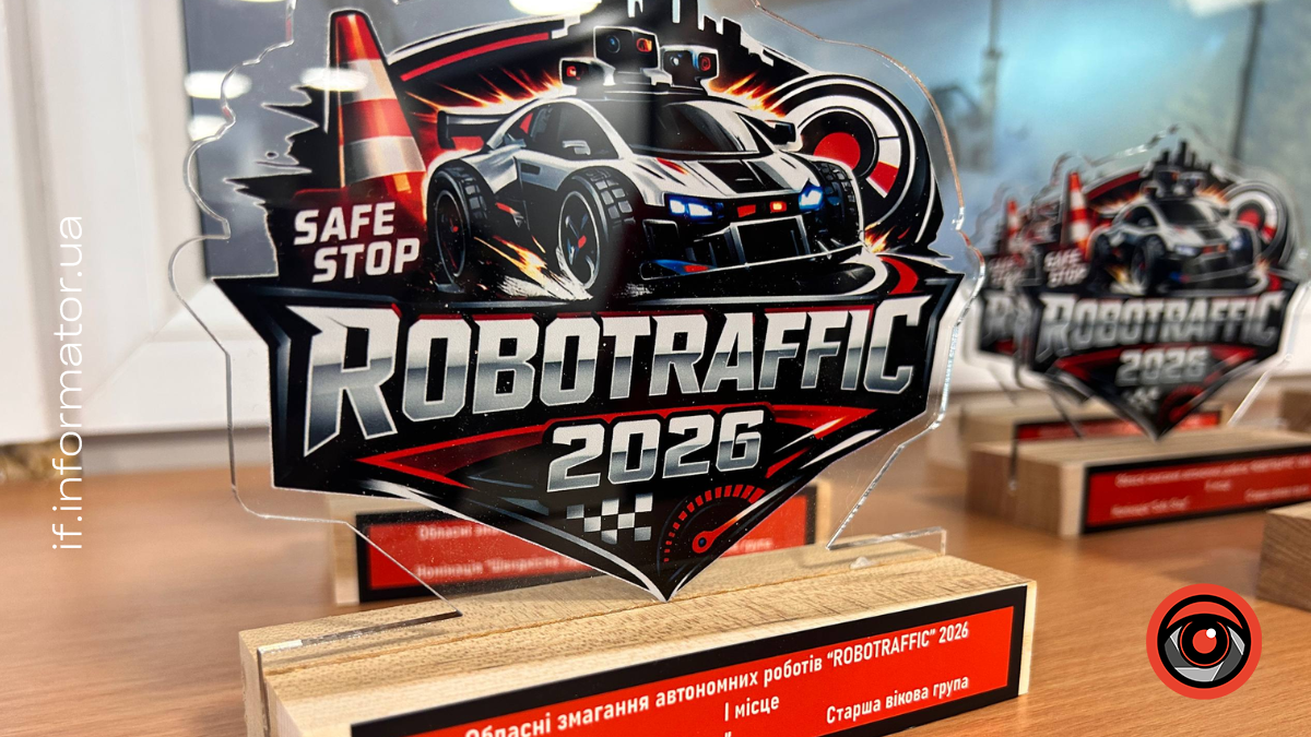 В Івано-Франківську відбулися обласні змагання автономних роботів Robotraffic