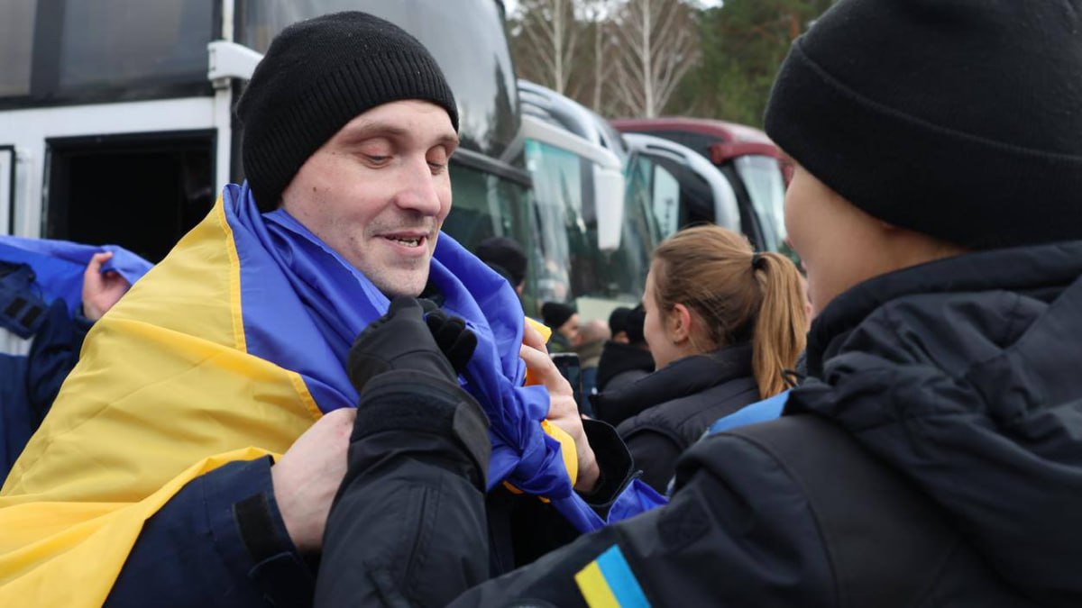 Повернення українських військовослубовців з російського полону