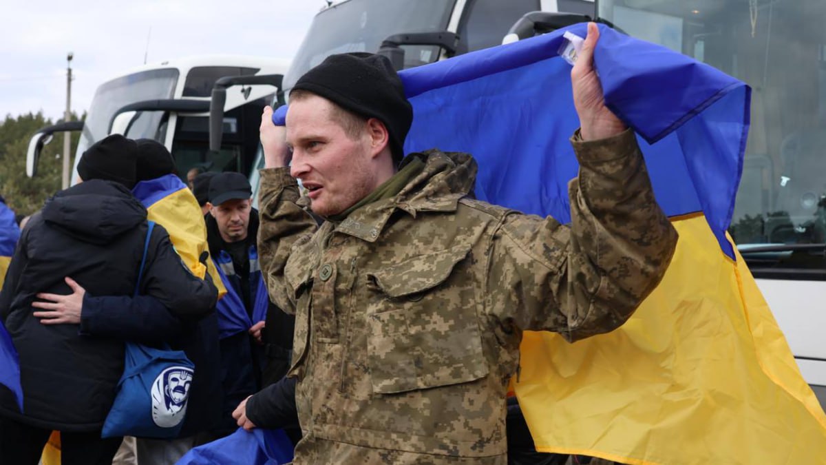 Повернення українських військовослубовців з російського полону
