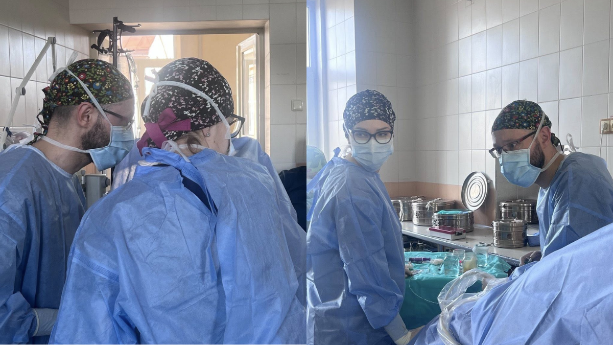 В Університетській лікарні Львівського національного медичного університету врятували ногу від ампутації