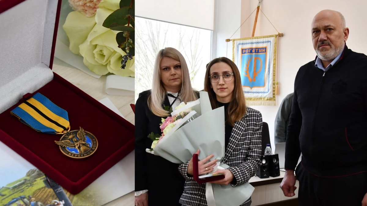 За підтримку коханого на війні прикарпатку Оксану Петрик нагородили відзнакою «Берегиня воїна»