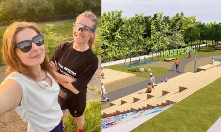 Франківська архітекторка Ірина Чолій показала, як може виглядати відпочинкова зона на Набережній