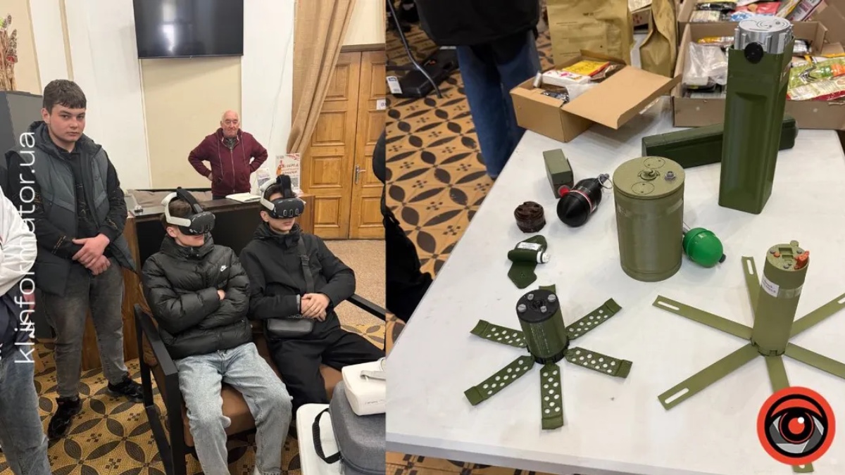 Зустріч старшокласників із представниками Одеської військової академії