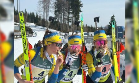 Прикарпатка Аліна Хміль виборола бронзу в Юніорському чемпіонаті світу з біатлону