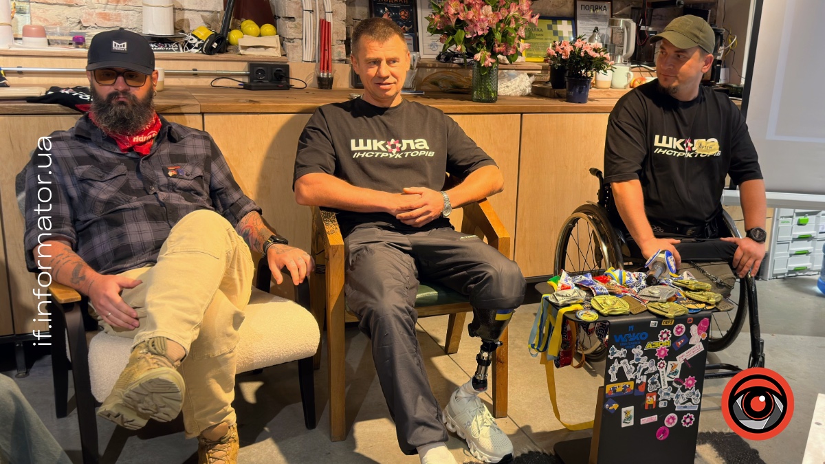 Зустріч із учасниками MC&AF Trials Олександром Зіркою, Артемом Передереєвим та лікарем команди Богданом Рудковським