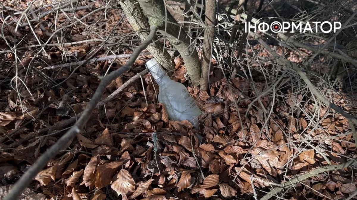 Побутові відходи у Карпатах. Березень 2026 року