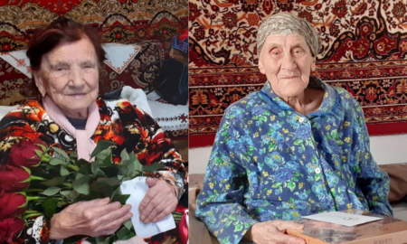 На Прикарпатті привітали двох довгожительок, які цього року відзначили 100 та 90 років