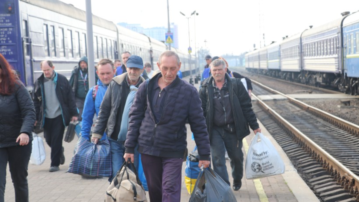 евакуація з Донечини