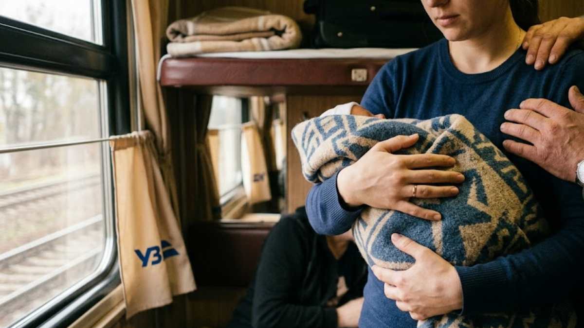 Народила дитину у поїзді
