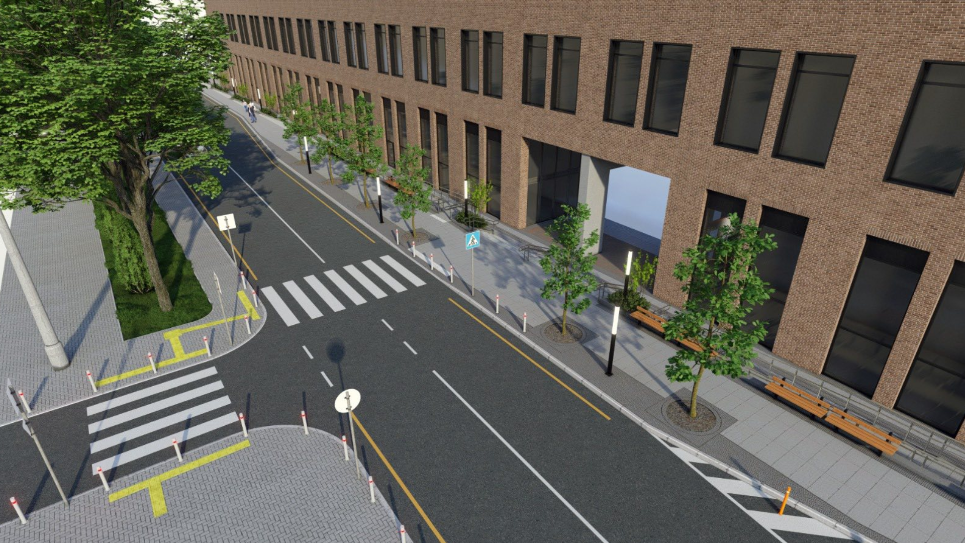 В Івано-Франківську тимчасово змінили схему організації дорожнього руху в районі інноваційного центру «Промприлад Реновація»