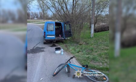 В аварії на Коломийщині постраждав неповнолітній велосипедист — дитину госпіталізували