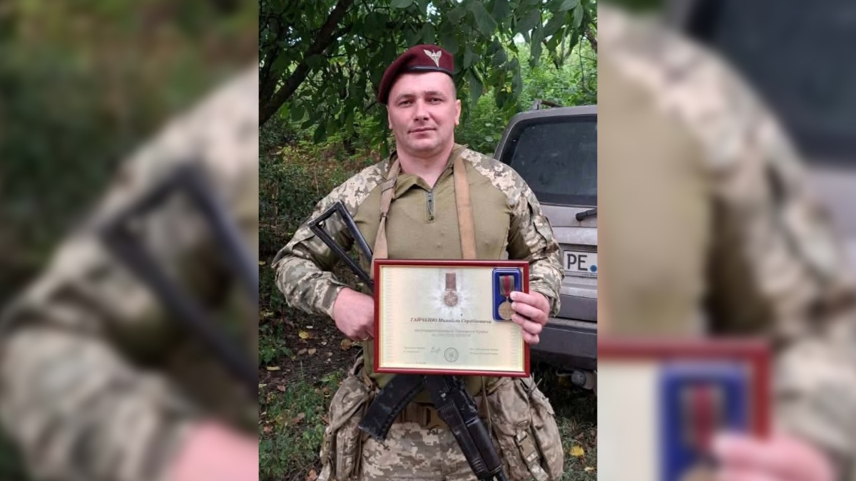 Михайло Гайченя. Світлину оприлюднила Ямницька територіальна громада