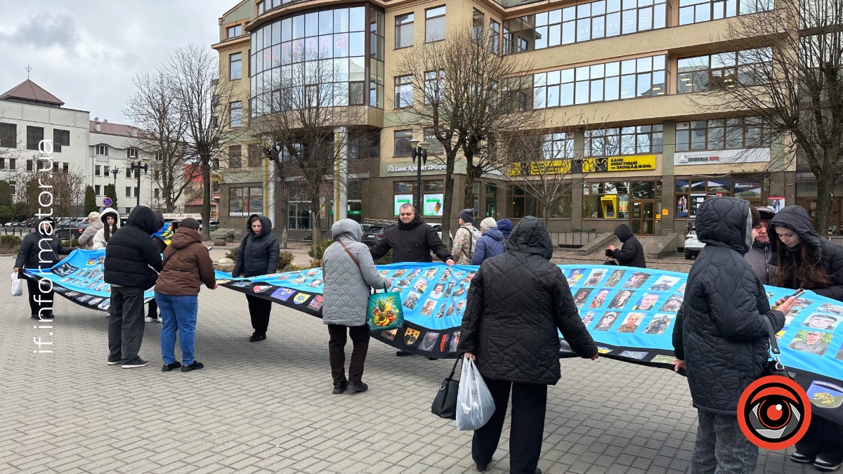 Відкриття другої частини Алеї віри і надії в Івано-Франківську 8 квітня 2026 року