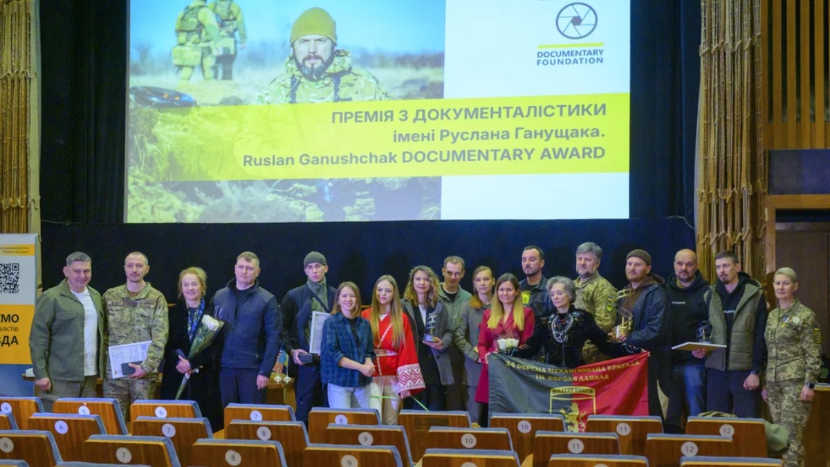У Києві вручили першу Премію імені Руслана Ганущака — воїна і документаліста з Прикарпаття