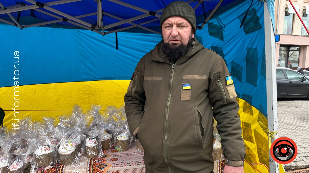 Юрій Бойчук на Великодньому ярмарку в Івано-Франківську
