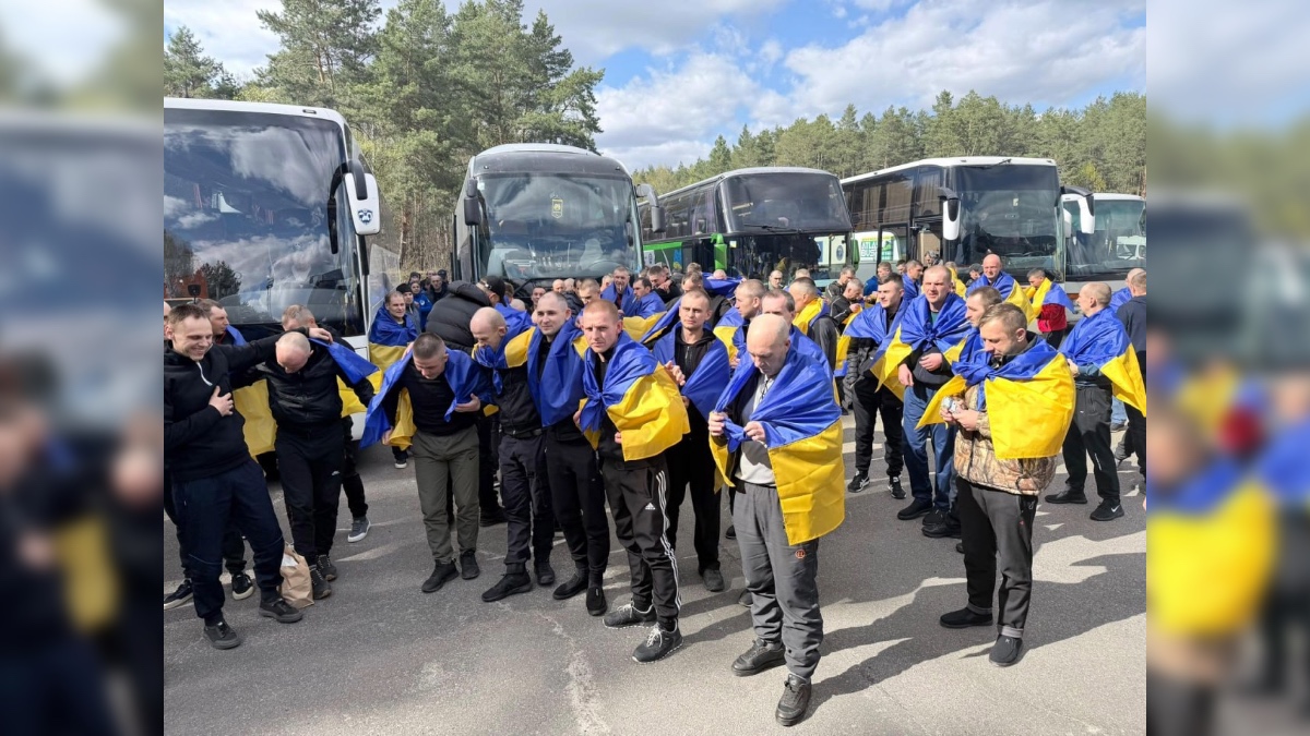 З російського полону повернулися 193 українських захисників (ФОТО)
