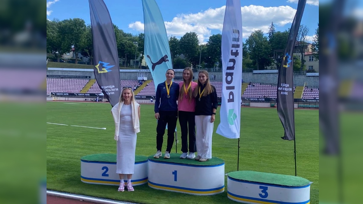 Прикарпатські спортсмени стали призерами Командного чемпіонату України з легкої атлетики