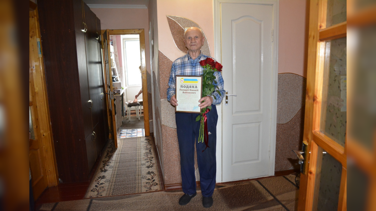 90-річний ювіляр з Надвірної