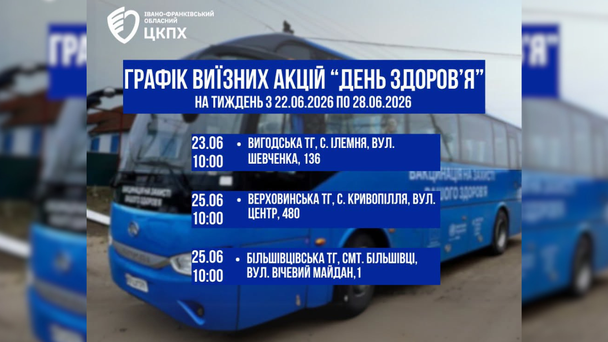 День здоровʼя на Прикарпатті