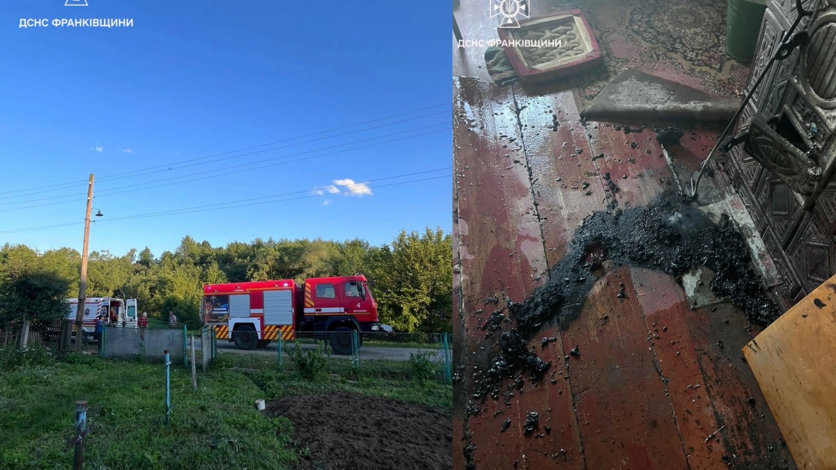 Рятувальники загасили пожежу на Прикарпатті