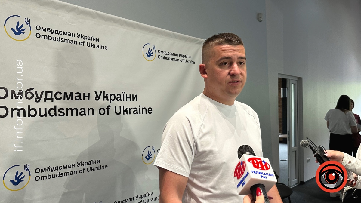 Ветеран та директор КП «Дім воїна» Роман Крошний
